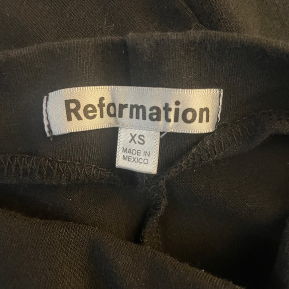 Reformation Aiden Black Sleeveless Bodycon Dress (XS) - Picture 9 of 10